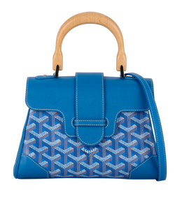 Mini Saigon, Leather/Canvas, Blue, LAR020205, E/S, 3*